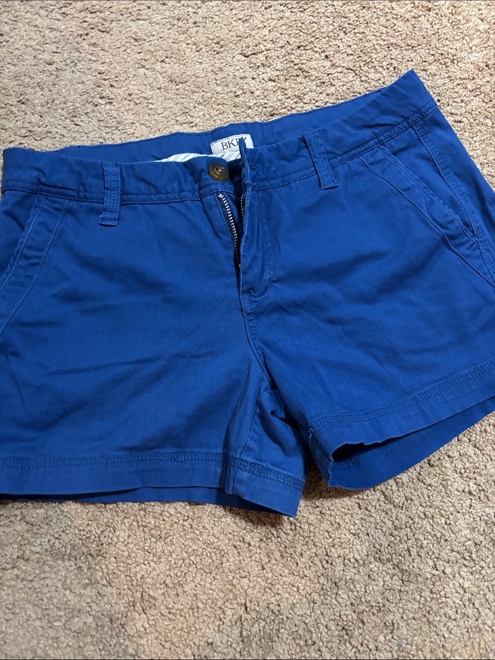 BKE Royal Blue Women’s Cotton Shorts